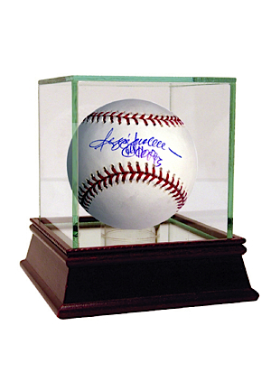 Reggie Jackson Autographed MLB Baseball w/ "HOF" Insc. (MLB Auth)